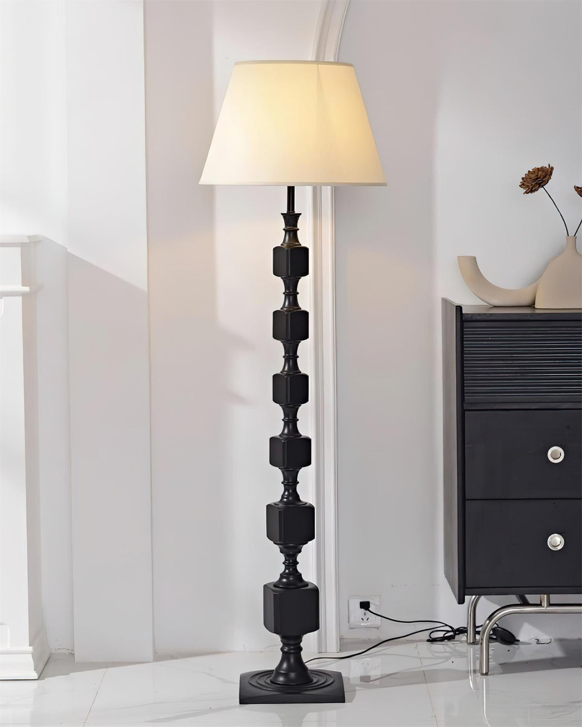 Blockora Wood Floor Lamp — product view 12