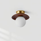 Radiora Glass Ceiling Lamp — product view 2