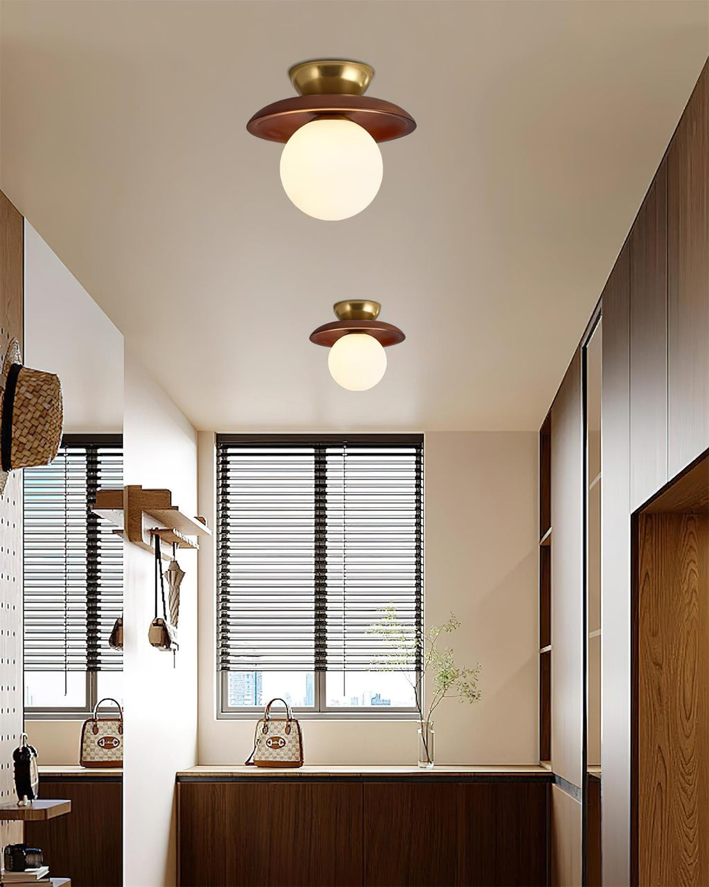 Radiora Glass Ceiling Lamp — product view 4