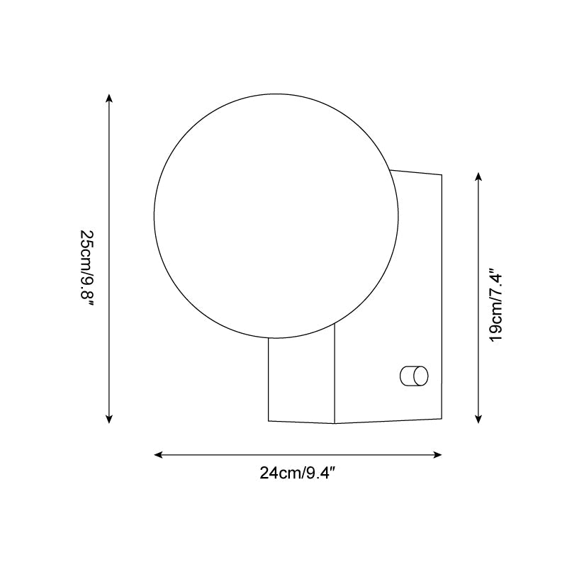 Glowen Glass Wall Lamp — product view 5