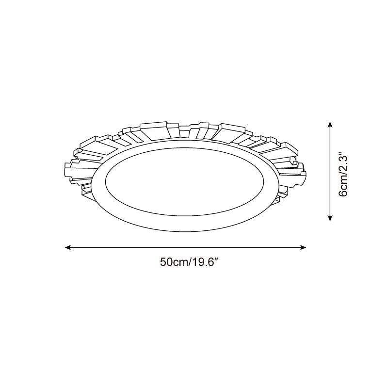 Rivara Wood Ceiling Lamp — product view 5