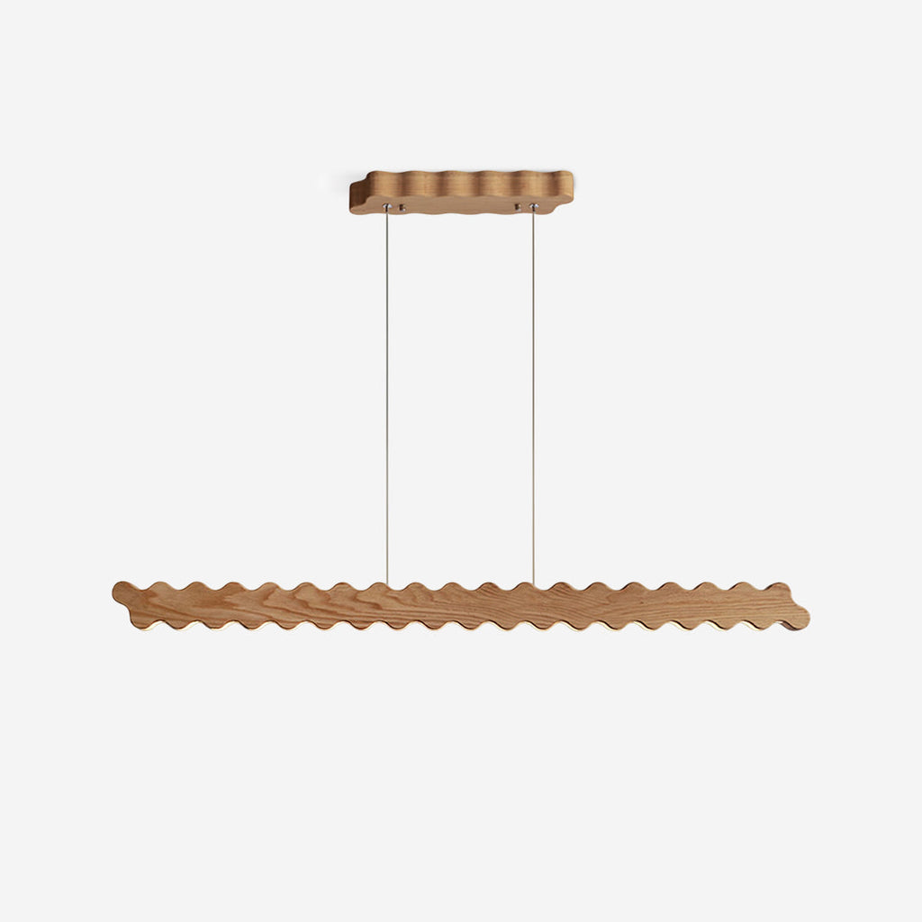 Wavira Wood Chandelier — product view 1