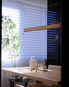 Wavira Wood Chandelier — product view 2