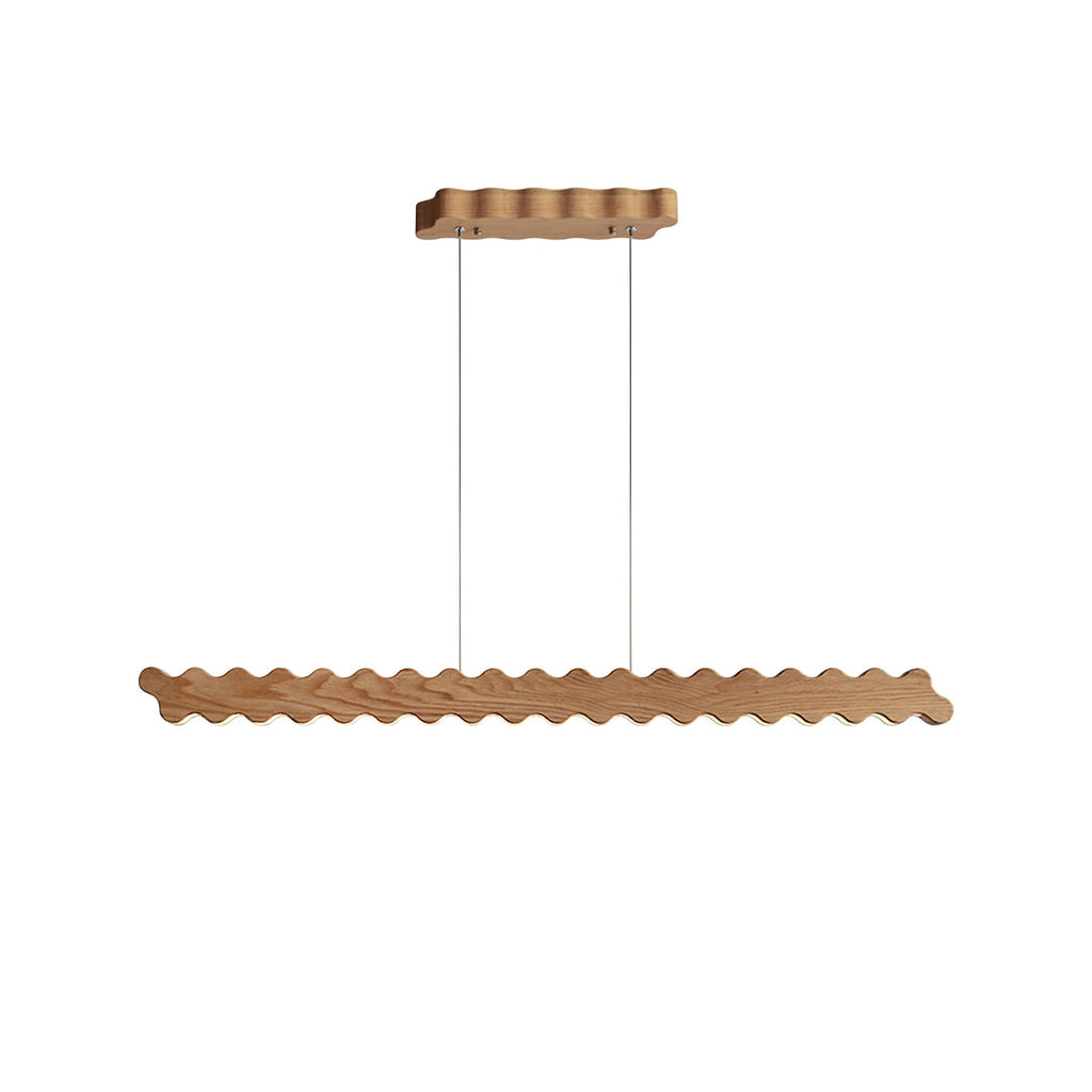 Wavira Wood Chandelier — product view 4