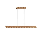 Wavira Wood Chandelier — product view 4