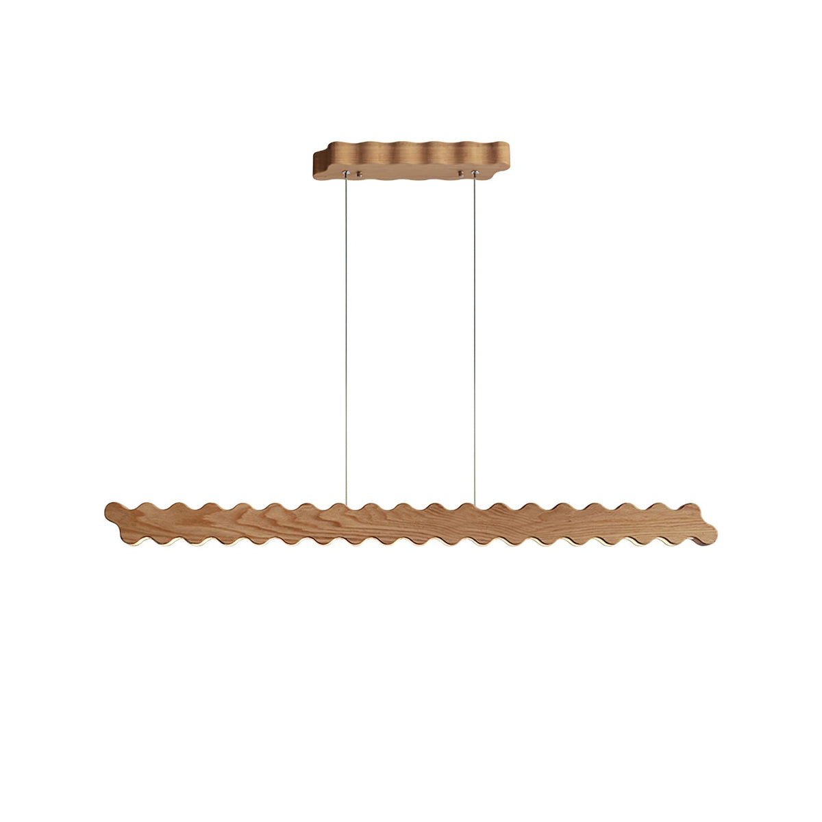 Wavira Wood Chandelier — product view 4