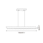 Wavira Wood Chandelier — product view 6