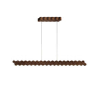 Wavira Wood Chandelier — product view 8