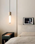 Lunaro Travertine Pendant Lamp — product view 3