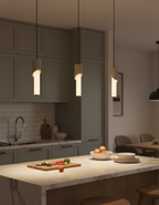 Lunaro Travertine Pendant Lamp — product view 6