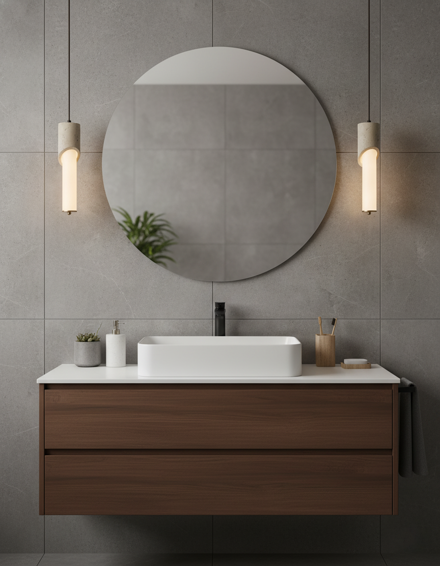 Lunaro Travertine Pendant Lamp — product view 9