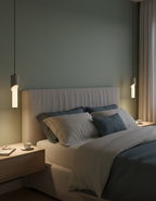 Lunaro Travertine Pendant Lamp — product view 13