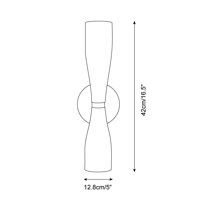 Diora Glass Wall Lamp — product view 5