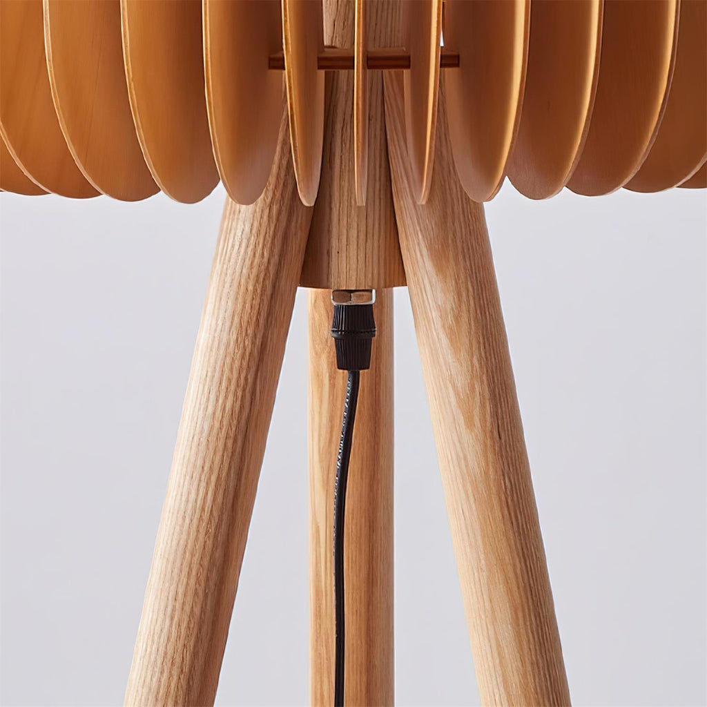 Sylora Wood Floor Lamp — product view 14
