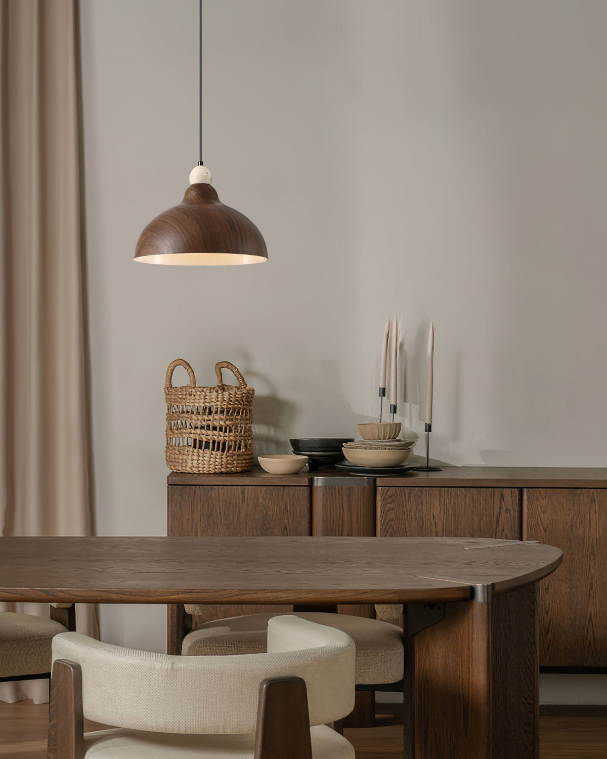 Boslin Travertine Pendant Lamp — product view 4