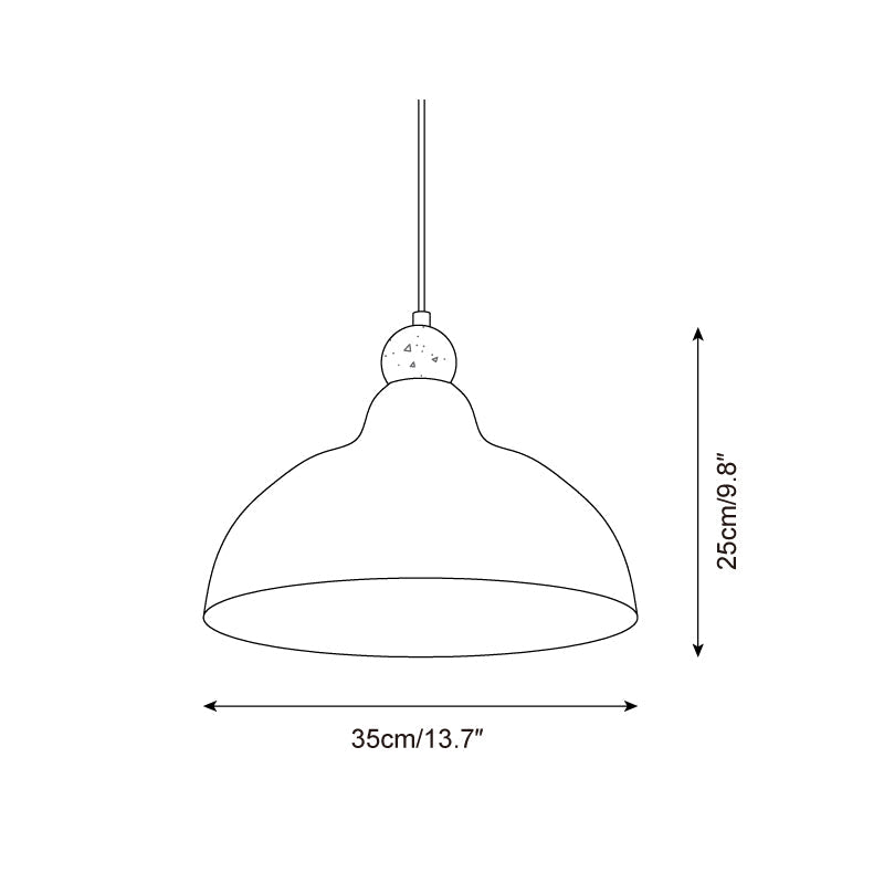 Boslin Travertine Pendant Lamp — product view 5