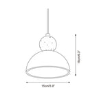 Somira Travertine Pendant Lamp — product view 7