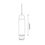 Somira Travertine Pendant Lamp — product view 8