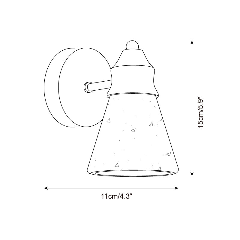 Travine Travertine Wall Lamp — product view 5