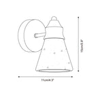 Travine Travertine Wall Lamp — product view 5