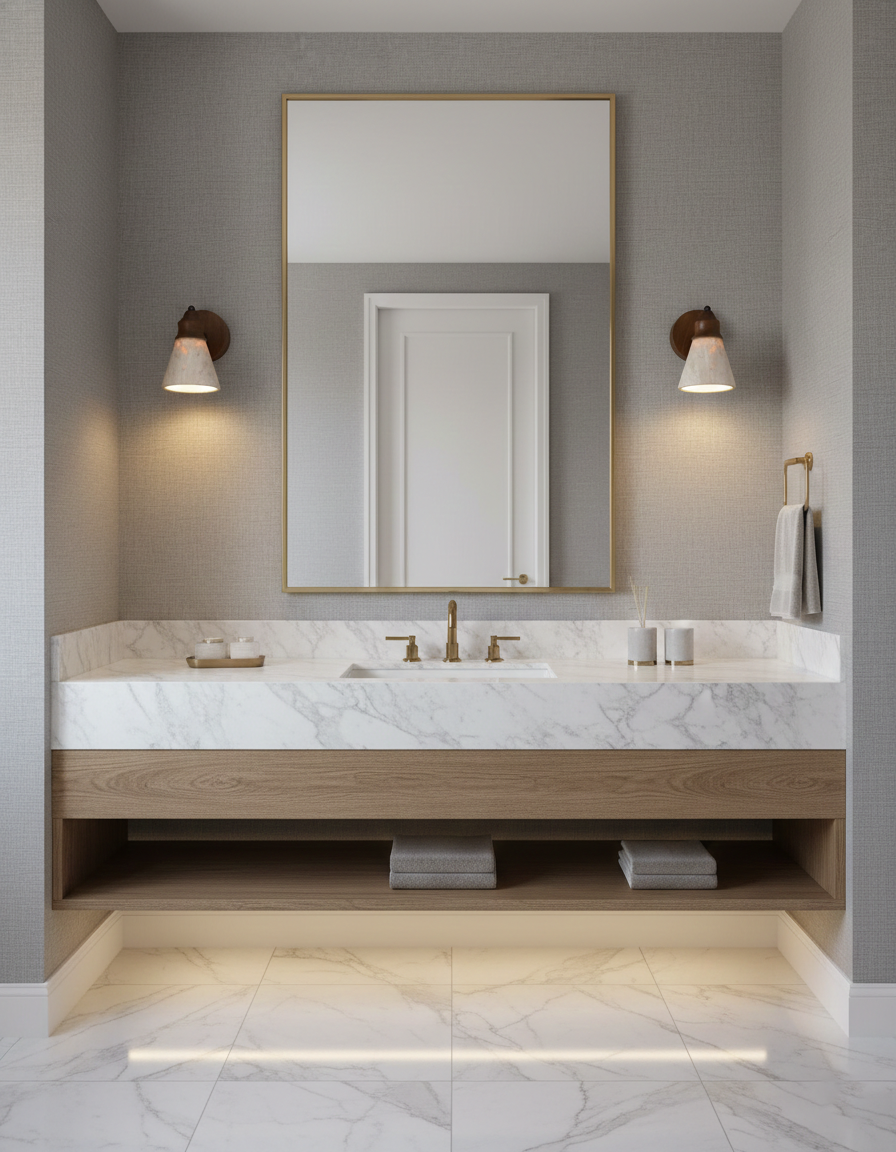 Travine Travertine Wall Lamp — product view 6