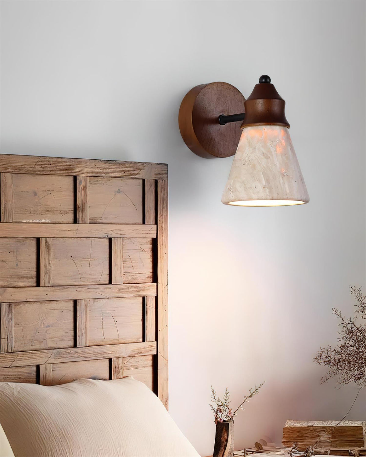 Travine Travertine Wall Lamp — product view 13