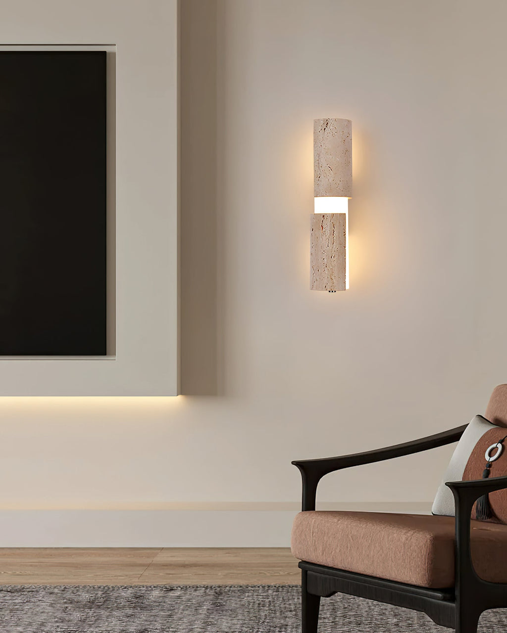 Tolira Travertine Wall Lamp — product view 16