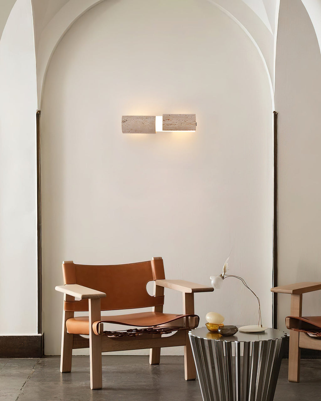 Tolira Travertine Wall Lamp — product view 17