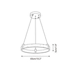 Eclora Travertine Chandelier — product view 7