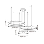 Eclora Travertine Chandelier — product view 14