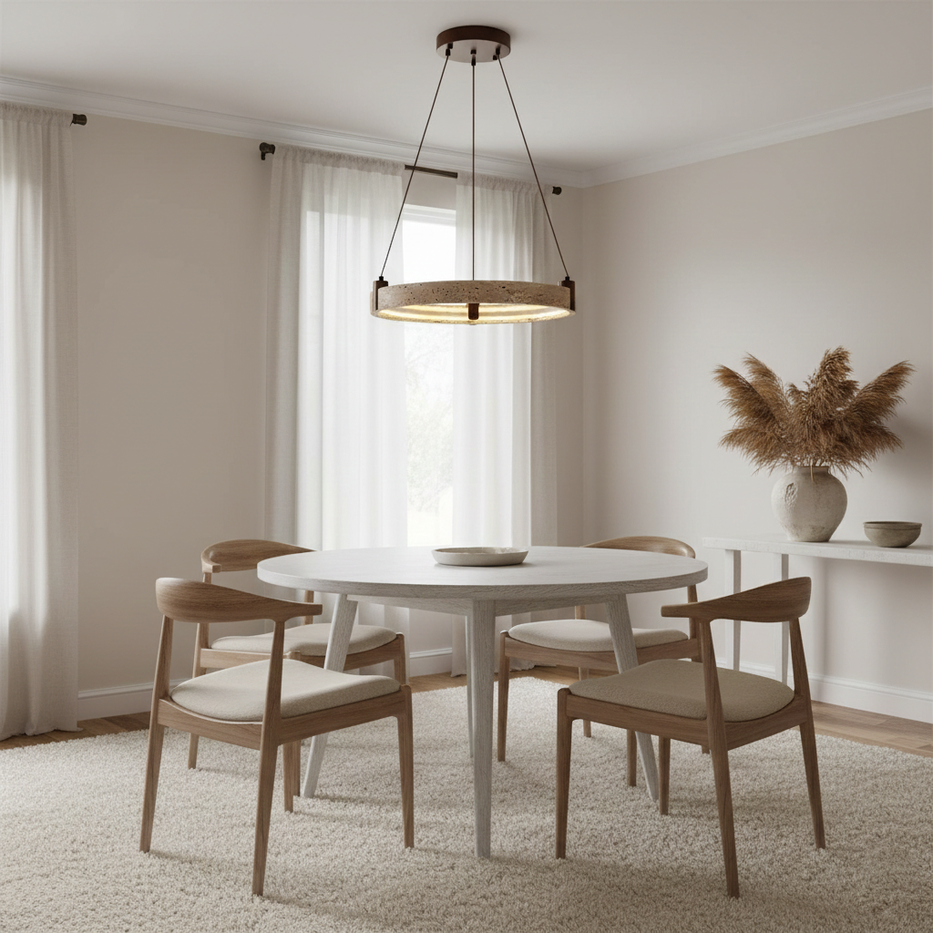 Eclora Travertine Chandelier — product view 17