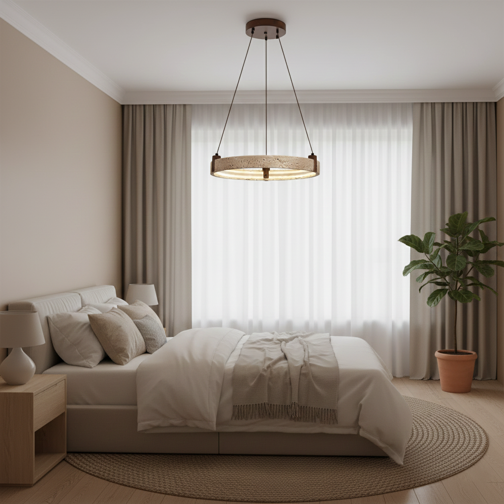 Eclora Travertine Chandelier — product view 18