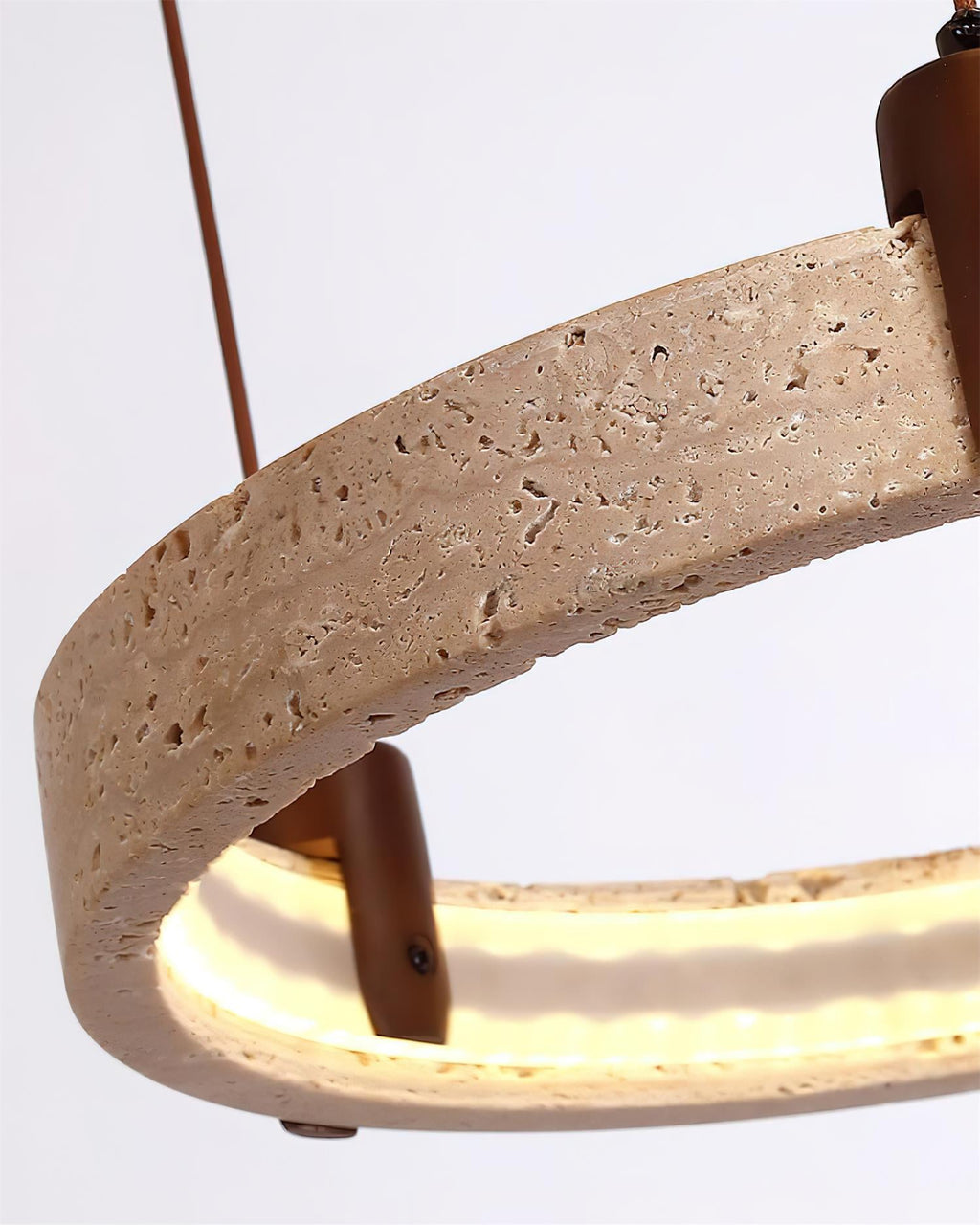 Eclora Travertine Chandelier — product view 36