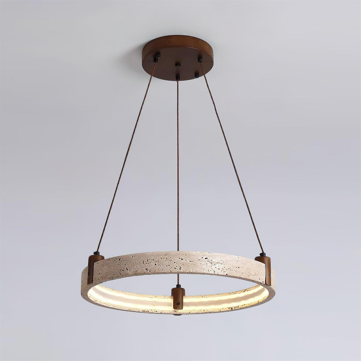 Eclora Travertine Chandelier — product view 38