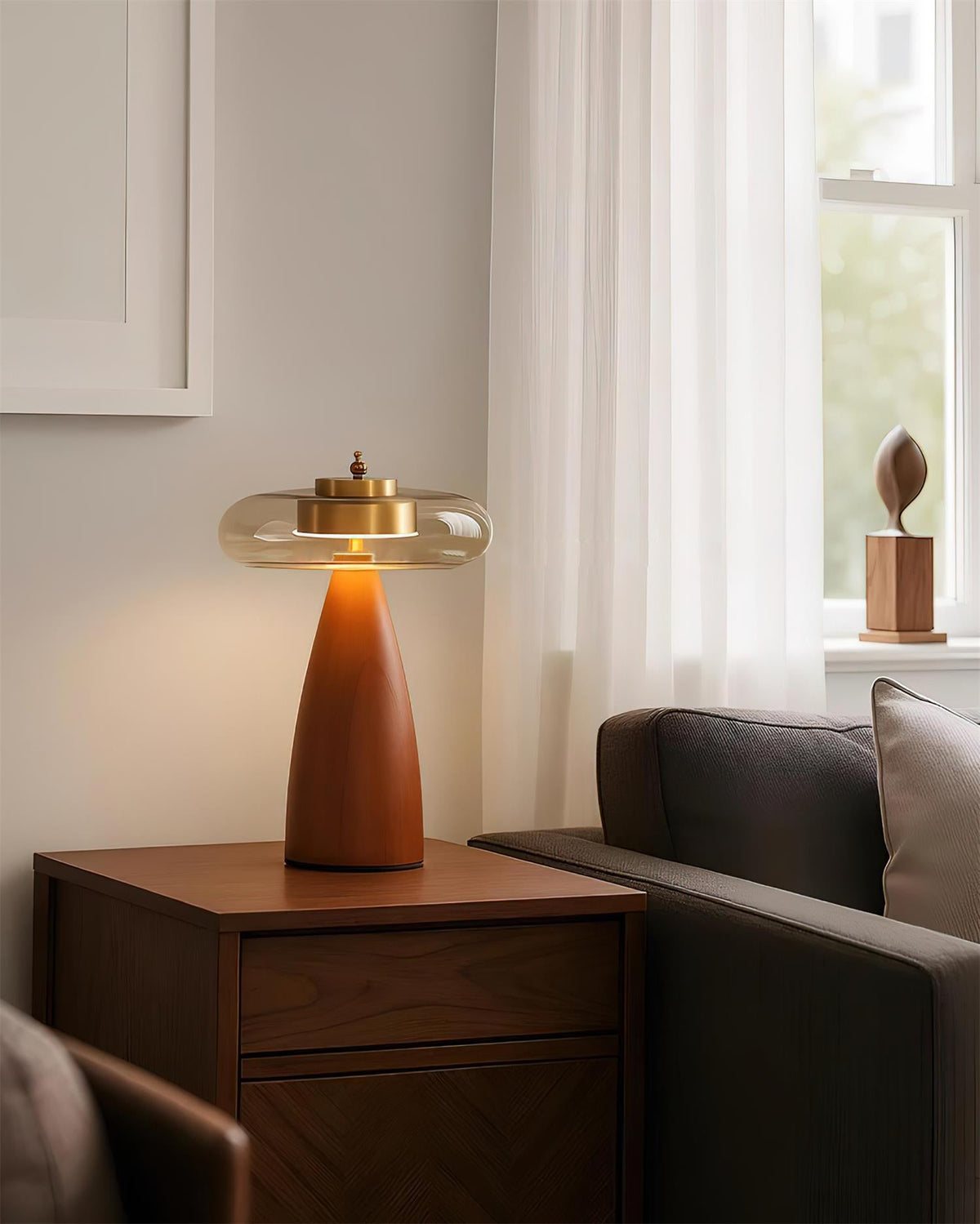 Solmira Glass Table Lamp — product view 4