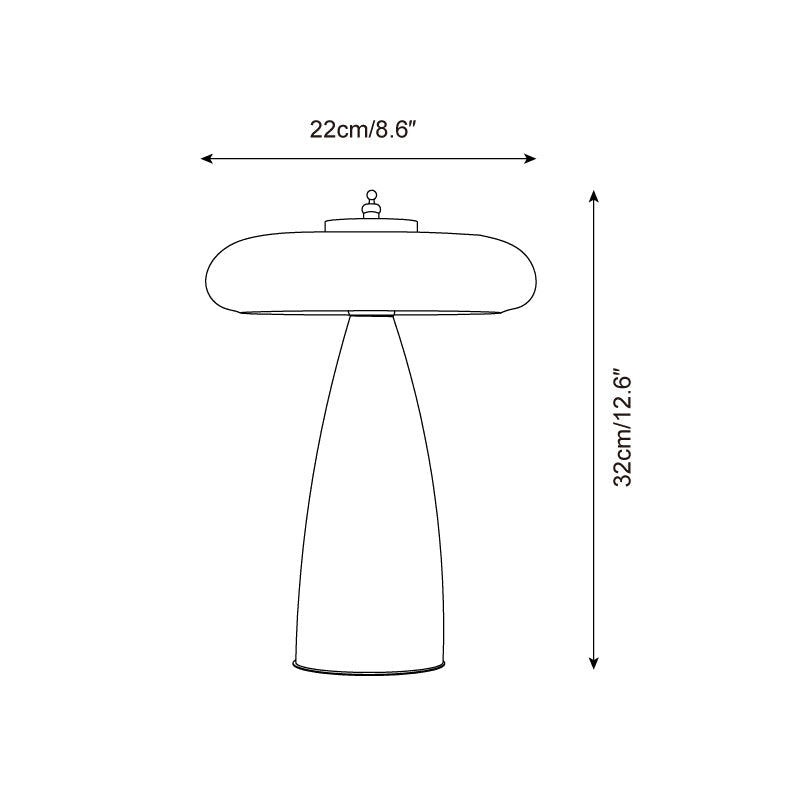 Solmira Glass Table Lamp — product view 5