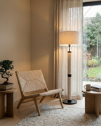 Castoro Travertine Floor Lamp — product view 7