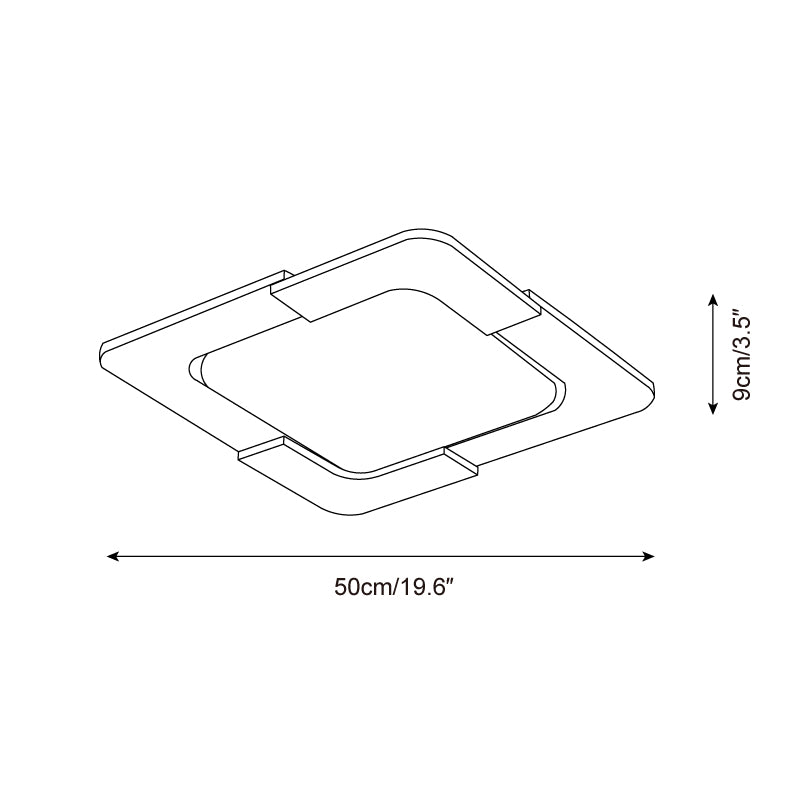 Eclora Travertine Ceiling Lamp — product view 6