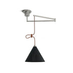 Conira Swing Arm Wood Pendant Lamp — product view 10