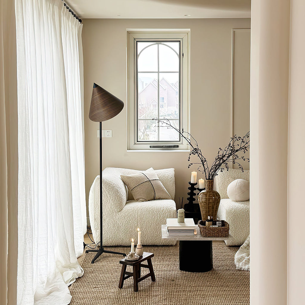 Konis Wood Floor Lamp — product view 3