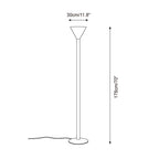 Valton Travertine Floor Lamp — product view 5
