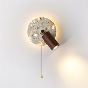 Beige & Walnut Color