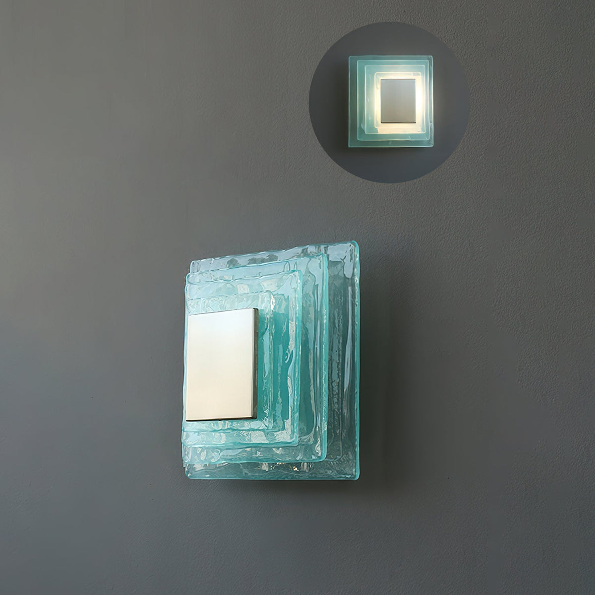 Glacira Glass Wall Lamp — product view 21
