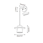 Brivon Travertine Wall Lamp — product view 3