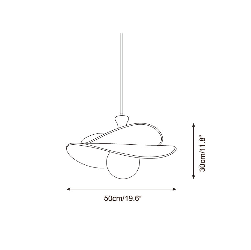 Marilo Wood Pendant Lamp — product view 5