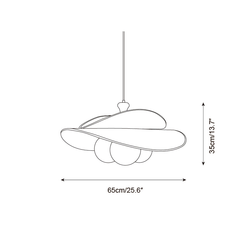Marilo Wood Pendant Lamp — product view 6