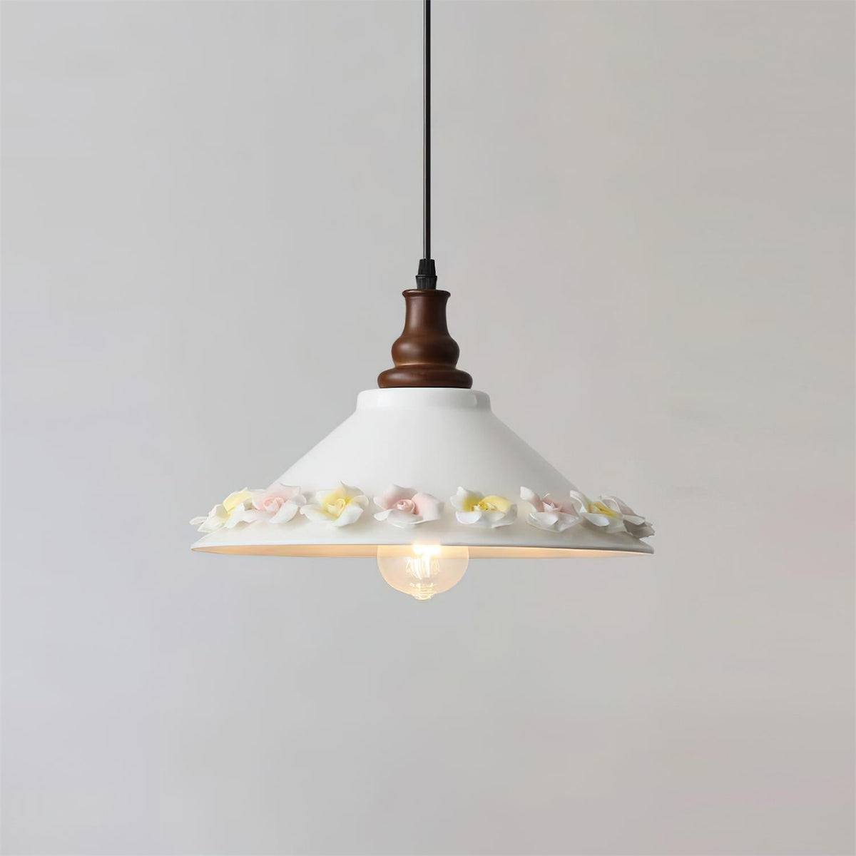 Celiora Wood Pendant Lamp — product view 2