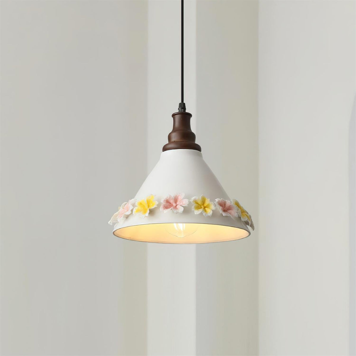 Celiora Wood Pendant Lamp — product view 3