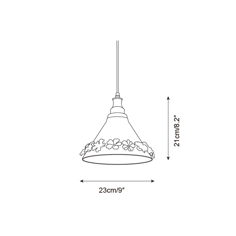 Celiora Wood Pendant Lamp — product view 6