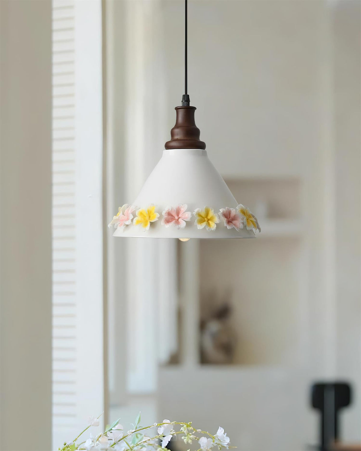 Celiora Wood Pendant Lamp — product view 8